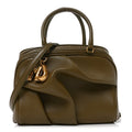 Marc Jacobs Lambskin Small The Wave Bag Olive