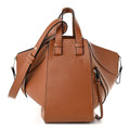 Loewe Calfskin Small Hammock Shoulder Bag Tan