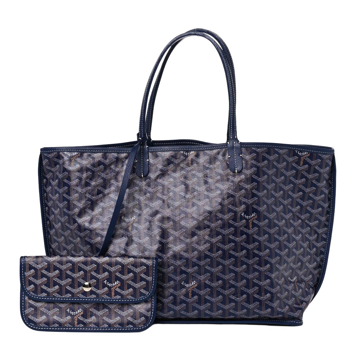 Goyard Goyardine Reversible Anjou PM Navy