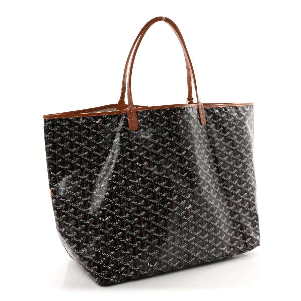 Goyard Goyardine Saint Louis GM Black Gold