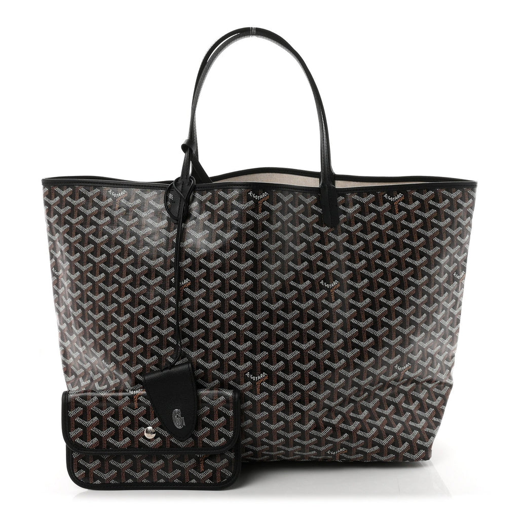 Goyard Goyardine Saint Louis GM Black