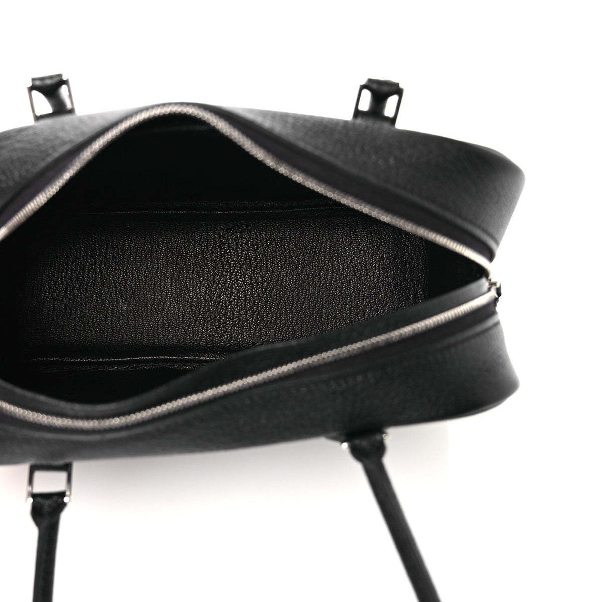 Hermès Chevre Mysore Mini Plume Black Black