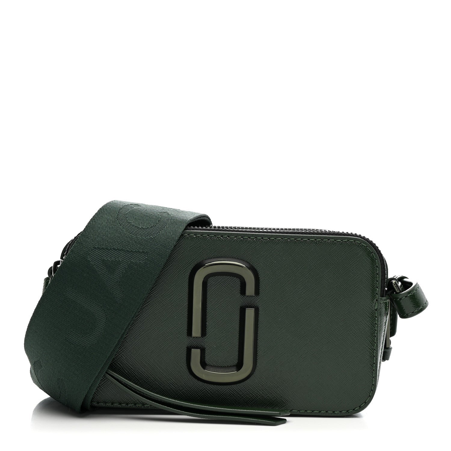 Marc Jacobs Saffiano Small Snapshot Camera Bag Olive Green