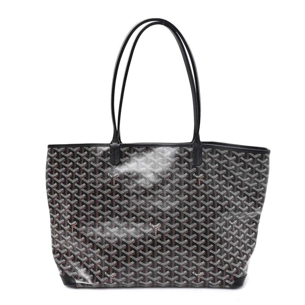 Goyard Artois GM Tote in Black Goyardine