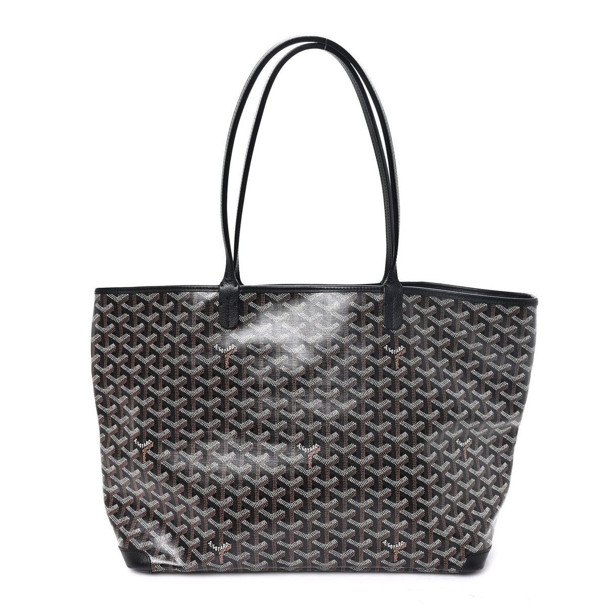 Goyard Artois GM Tote in Black Goyardine