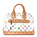 Louis Vuitton Monogram Multicolor Alma White
