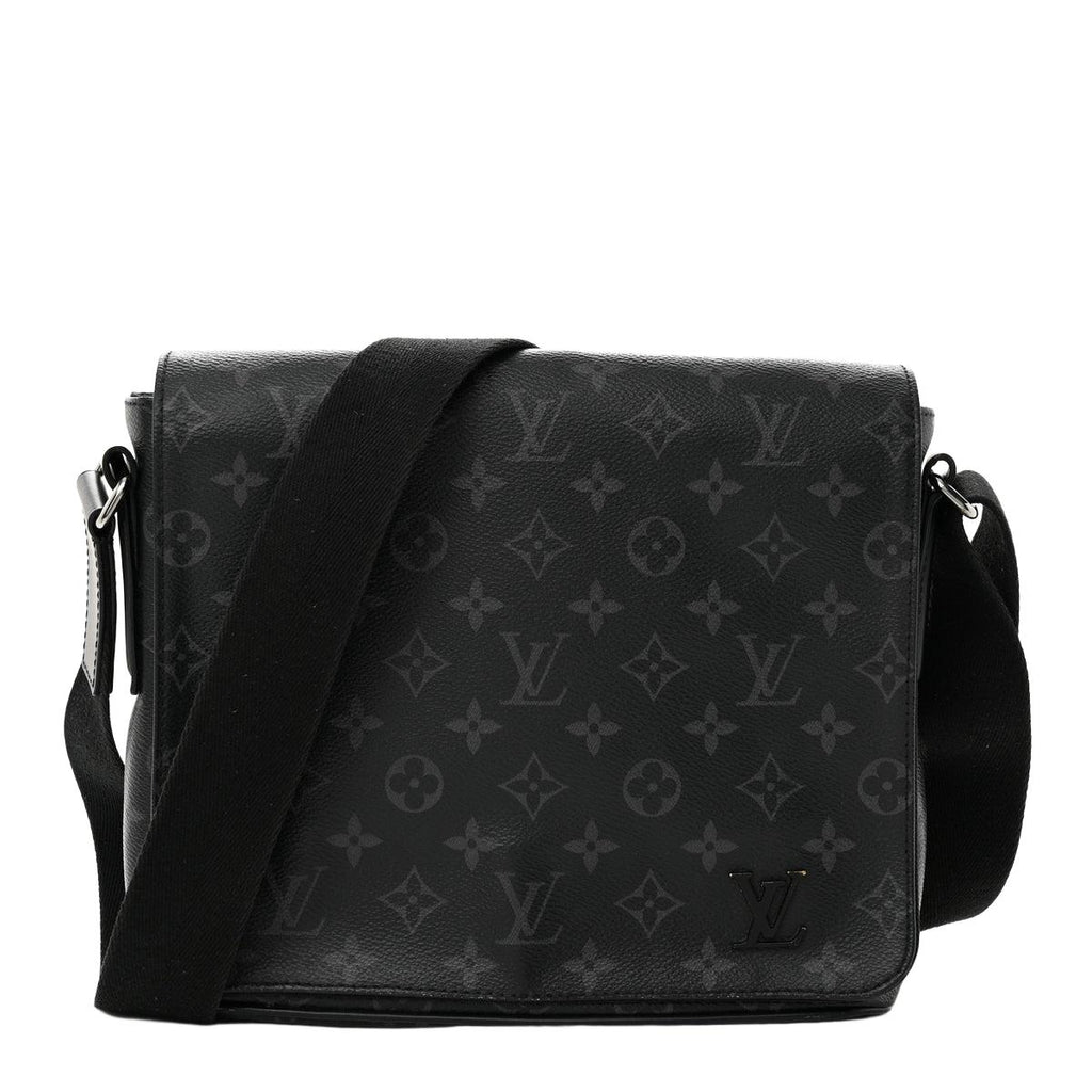 Louis Vuitton District PM Messenger Bag Monogram Eclipse front view