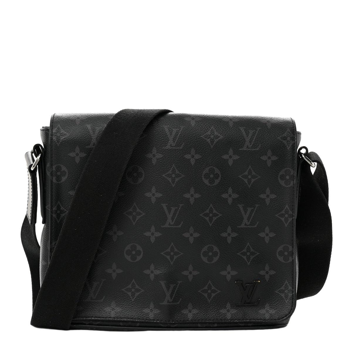 Louis Vuitton District PM Messenger Bag Monogram Eclipse front view
