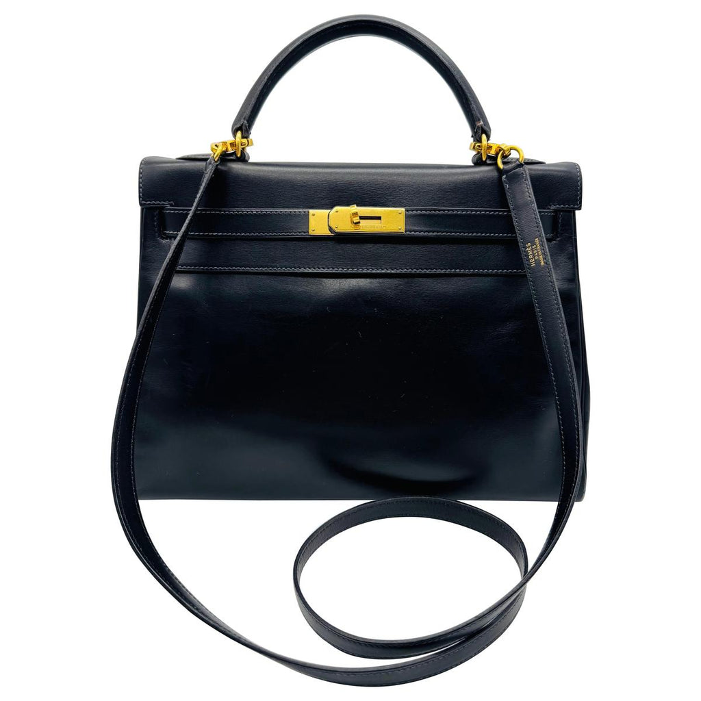 Hermès Kelly 32 Nata Box Calf front view