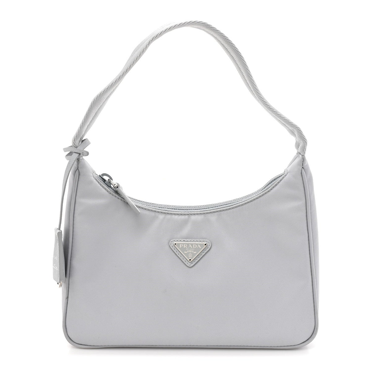 Prada Tessuto Nylon Mini Re-Edition 2000 Bag Fiordaliso