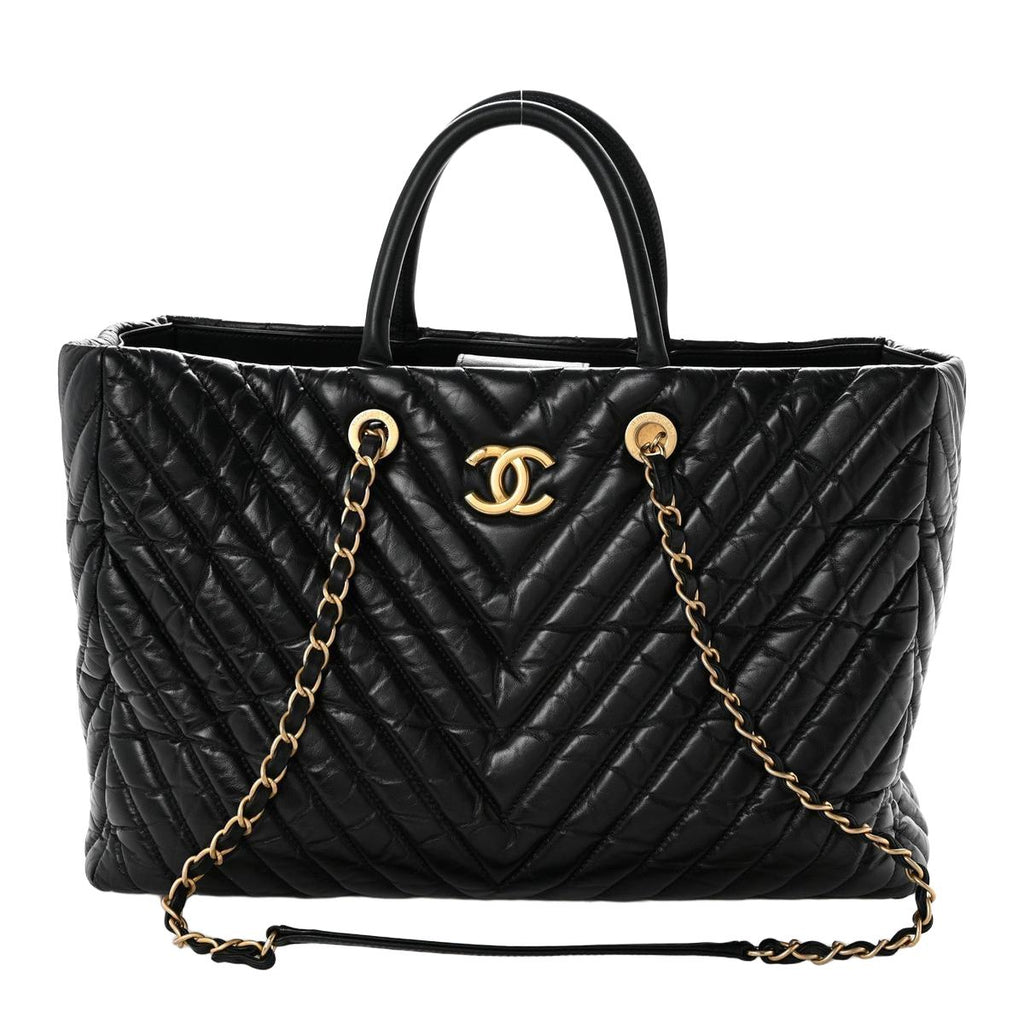 CHANEL COCO HANDLE LARGE SHOPPING BAG