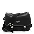 Prada Nylon and Saffiano Messenger Bag