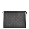 Louis Vuitton Pochette Voyage MM Monogram Eclipse front view