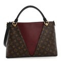 Louis Vuitton Monogram V Tote MM Bordeaux