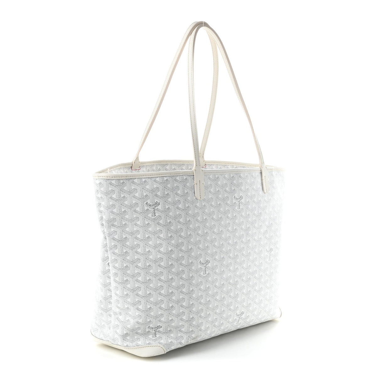 Goyard Goyardine Artois MM White