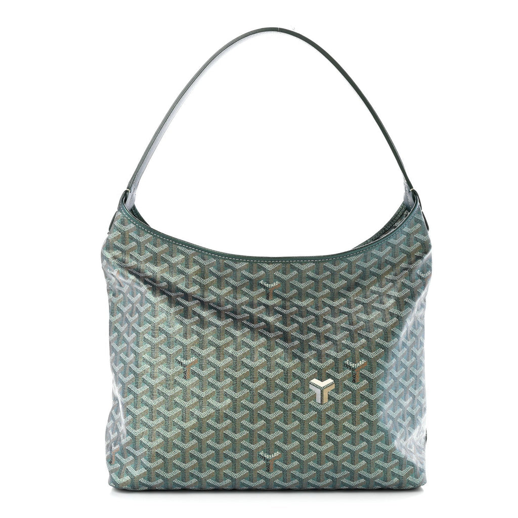 Goyard Iridescent Goyardine Boheme Hobo Pearly Green