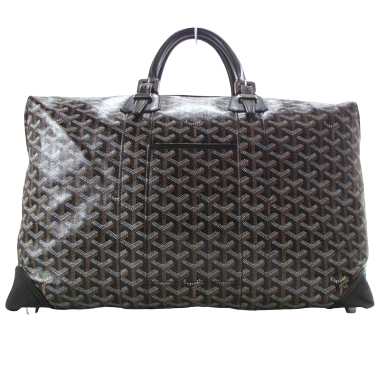 Goyard Bowling 45 Travel Bag in Goyardine Canvas