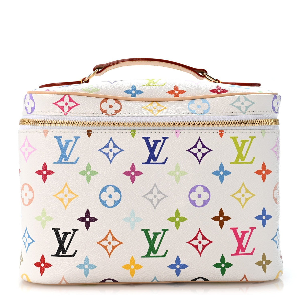 Louis Vuitton LV X TM Monogram Multicolor Nice BB White