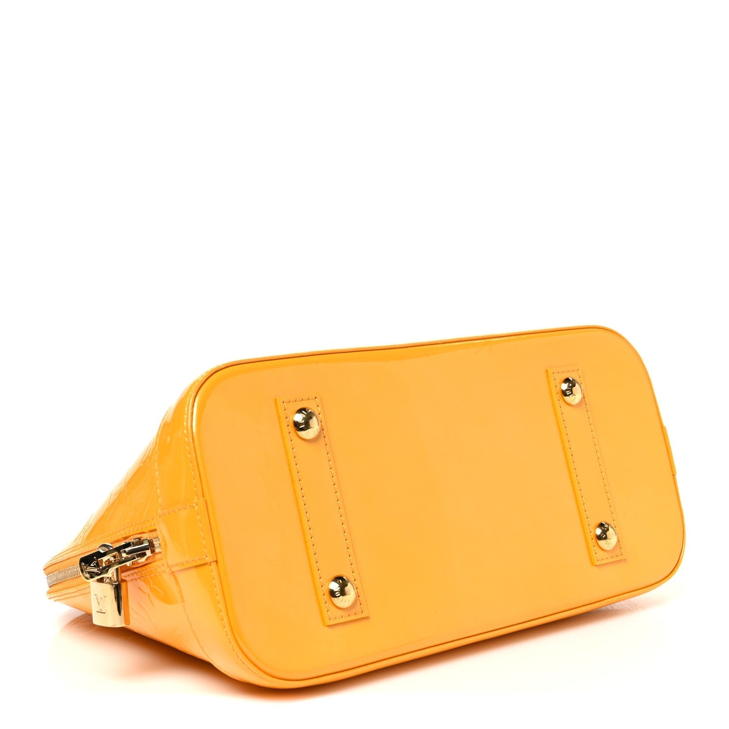 Louis Vuitton Vernis Alma PM Jaune Passion
