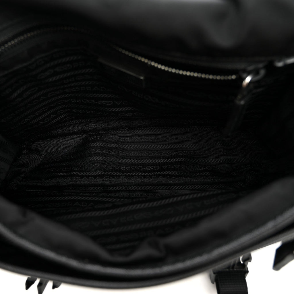 Prada Nylon and Saffiano Messenger Bag
