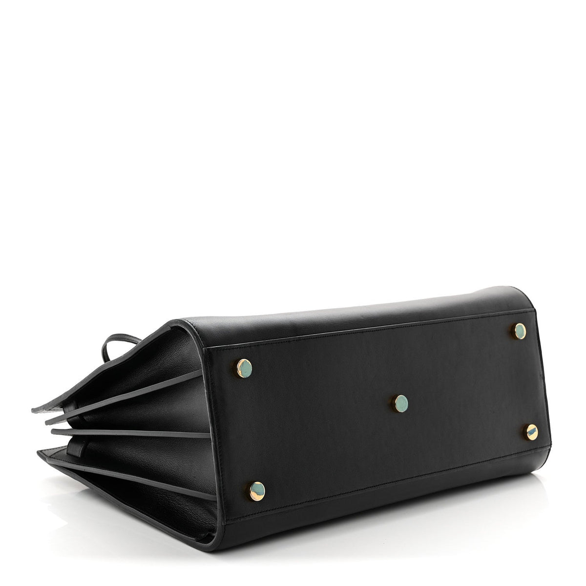 Saint Laurent Calfskin Small Sac De Jour Black