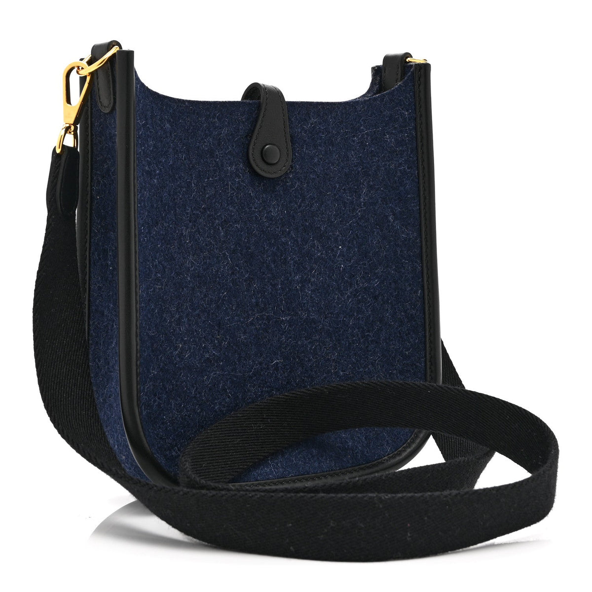 Hermès Feutre Swift Evelyne TPM Bleu Nuit Black