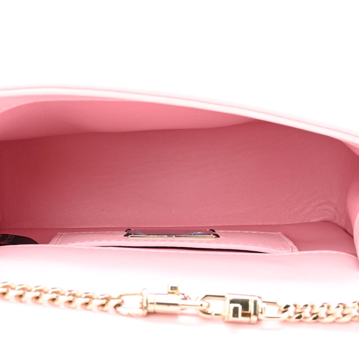 BVLGARI SERPENTI CABOCHON SHOULDER BAG IN PINK MATELASSE CALFSKIN