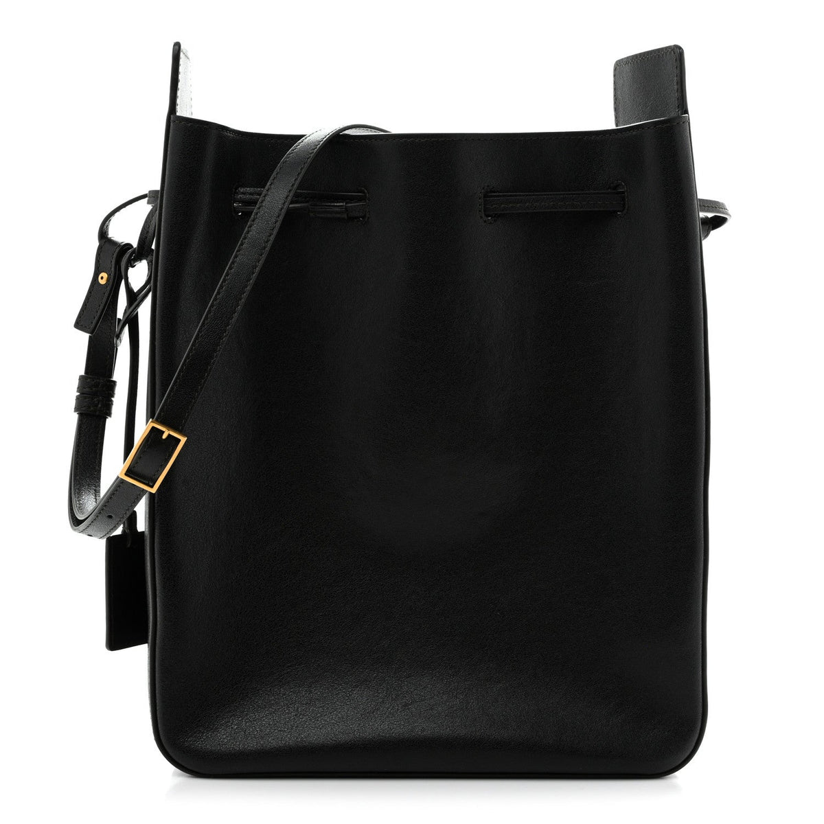 Saint Laurent Calfskin Large Bucket Bag New Vert Fonce