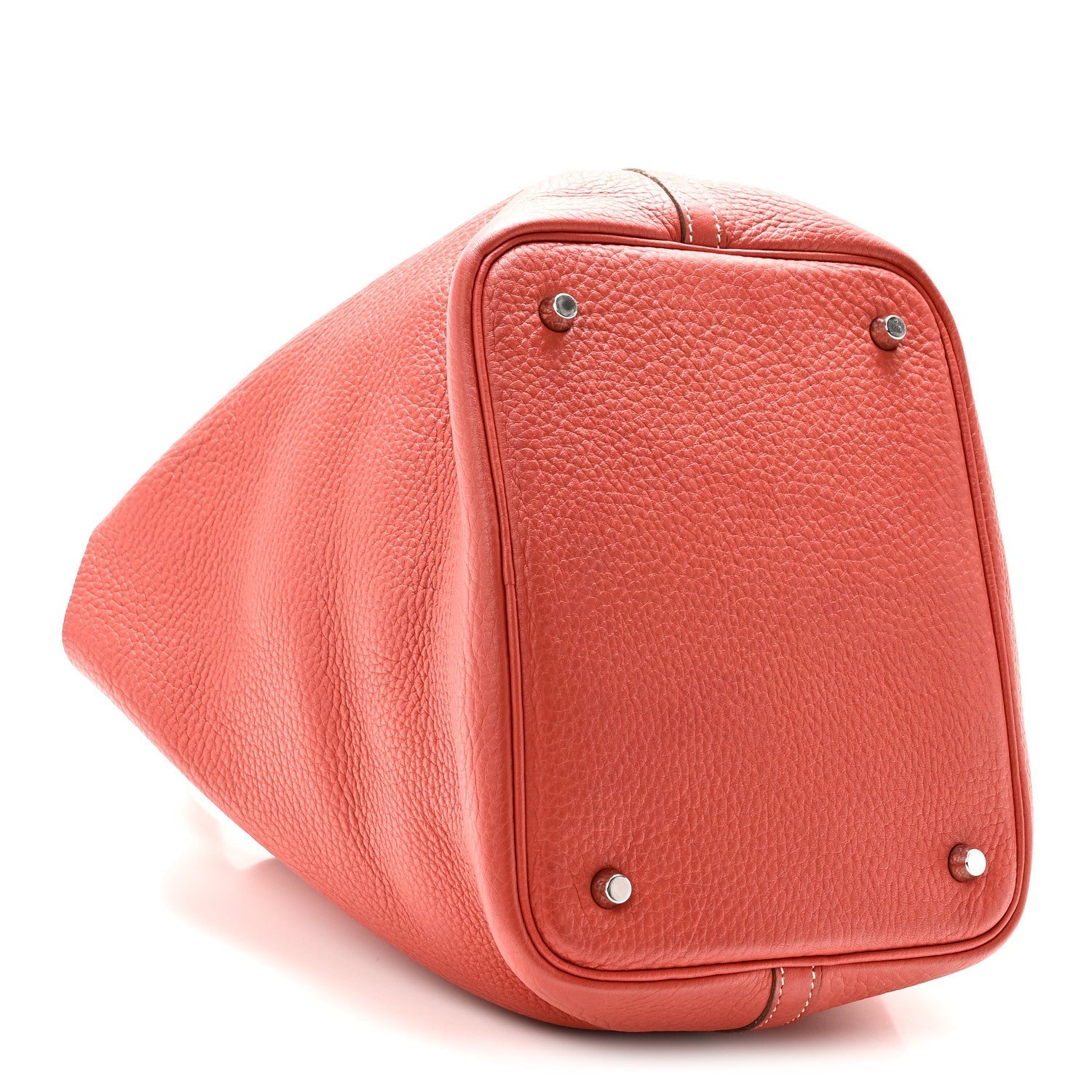 Hermès Taurillon Clemence Picotin Lock 22 MM MM Sanguine