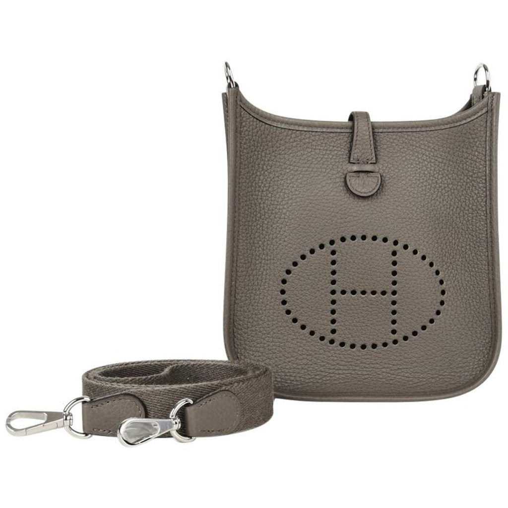 Hermès Evelyne TPM Etain detail view