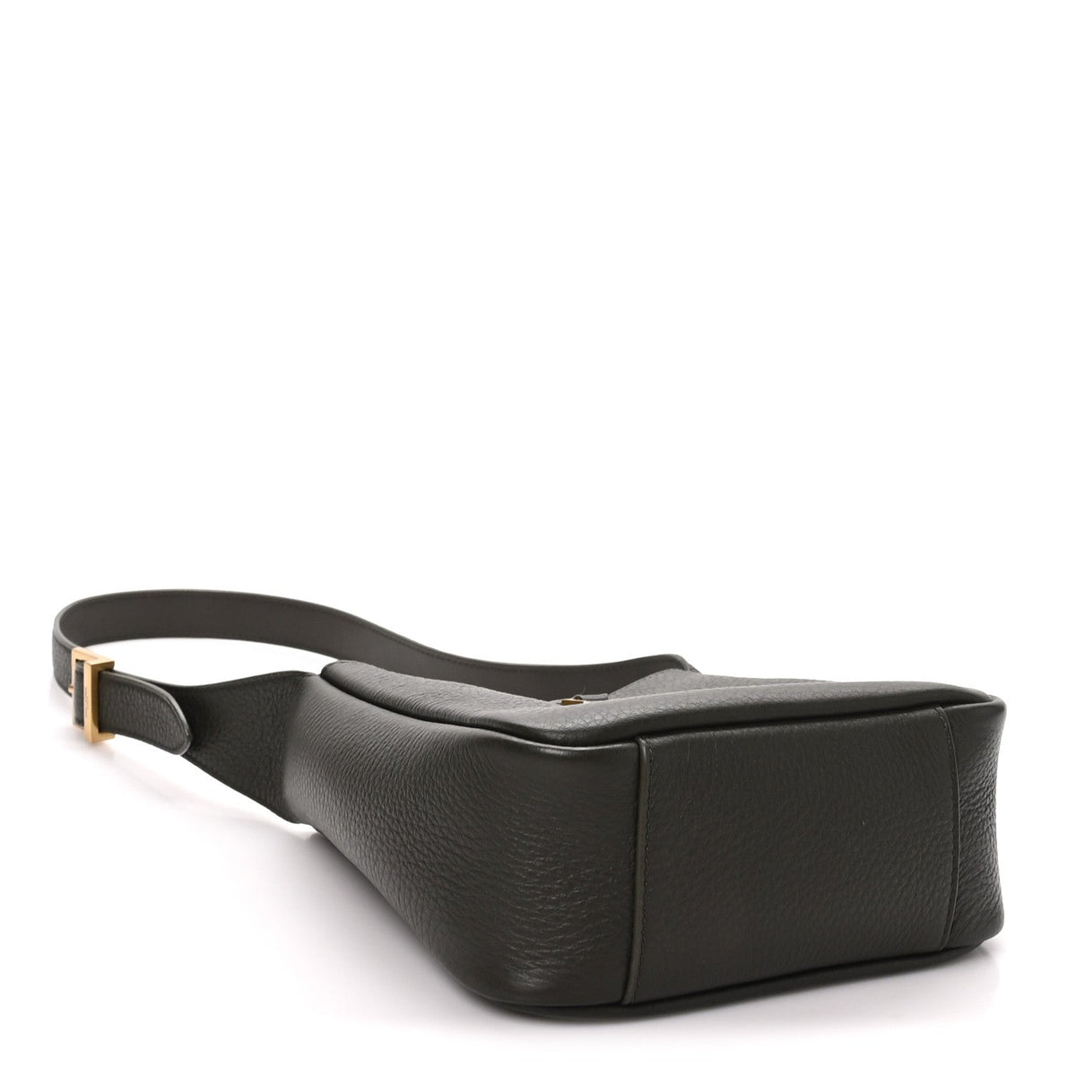 Saint Laurent Grained Deerskin Baby Supple Le 5 A 7 Hobo Light Musk