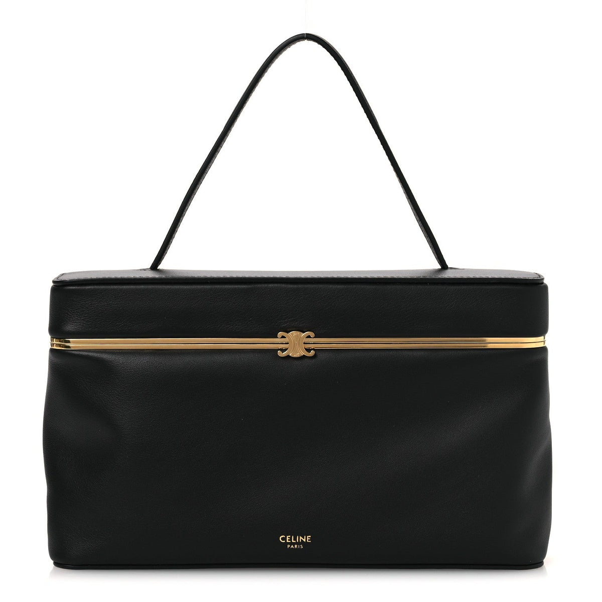 Celine Supple Calfskin Rectangle Bag Black