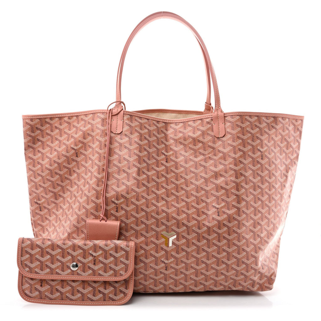 Goyard Iridescent Goyardine Saint Louis GM Pearly Coral