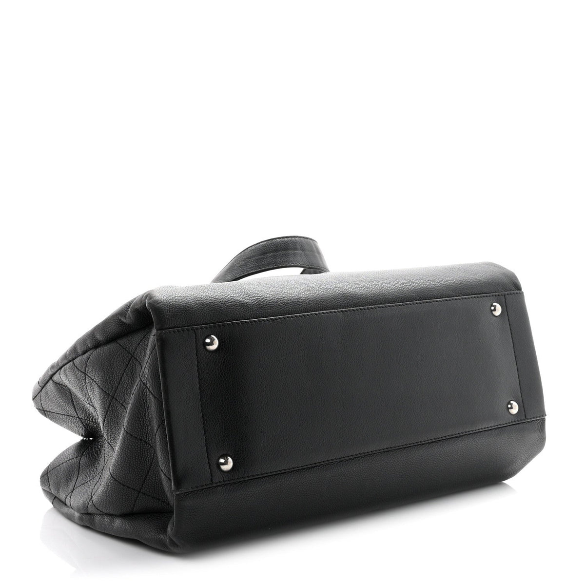 Chanel Caviar Executive Cerf Shopper Tote Black