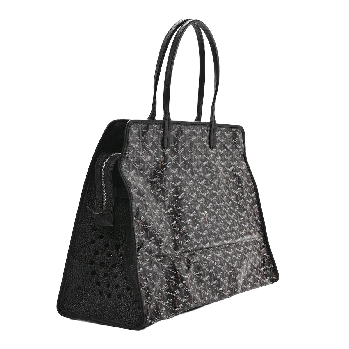 Goyard Hardy PM Bag in Black Goyardine