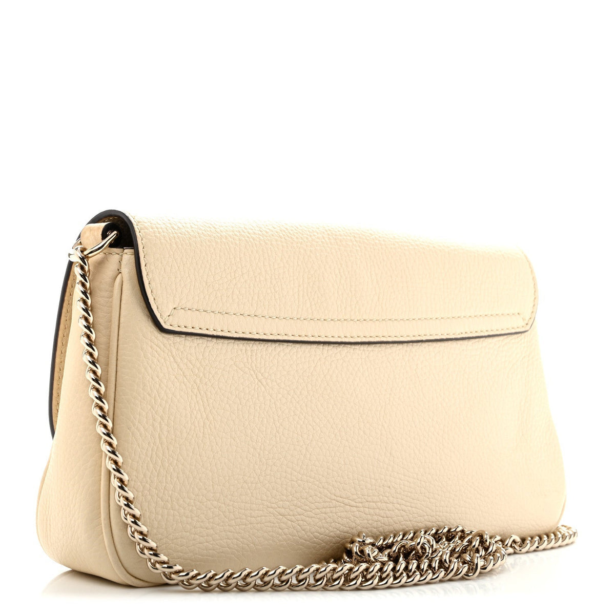 Gucci Cellarius Calfskin Medium Soho Flap Crossbody Ivoire