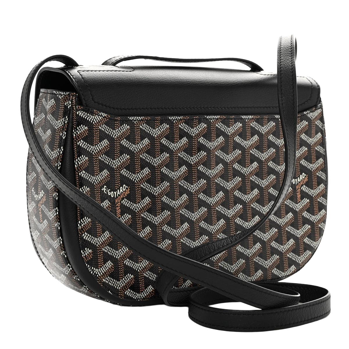 Goyard 233 Bag in Black Goyardine