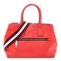 Marc Jacobs Pebbled Calfskin Gotham Bauletto Satchel Red