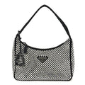 Prada Satin Crystal Mini Re-Edition 2000 Bag Cristal