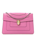 BVLGARI SERPENTI FOREVER SHOULDER BAG IN PINK CALFSKIN