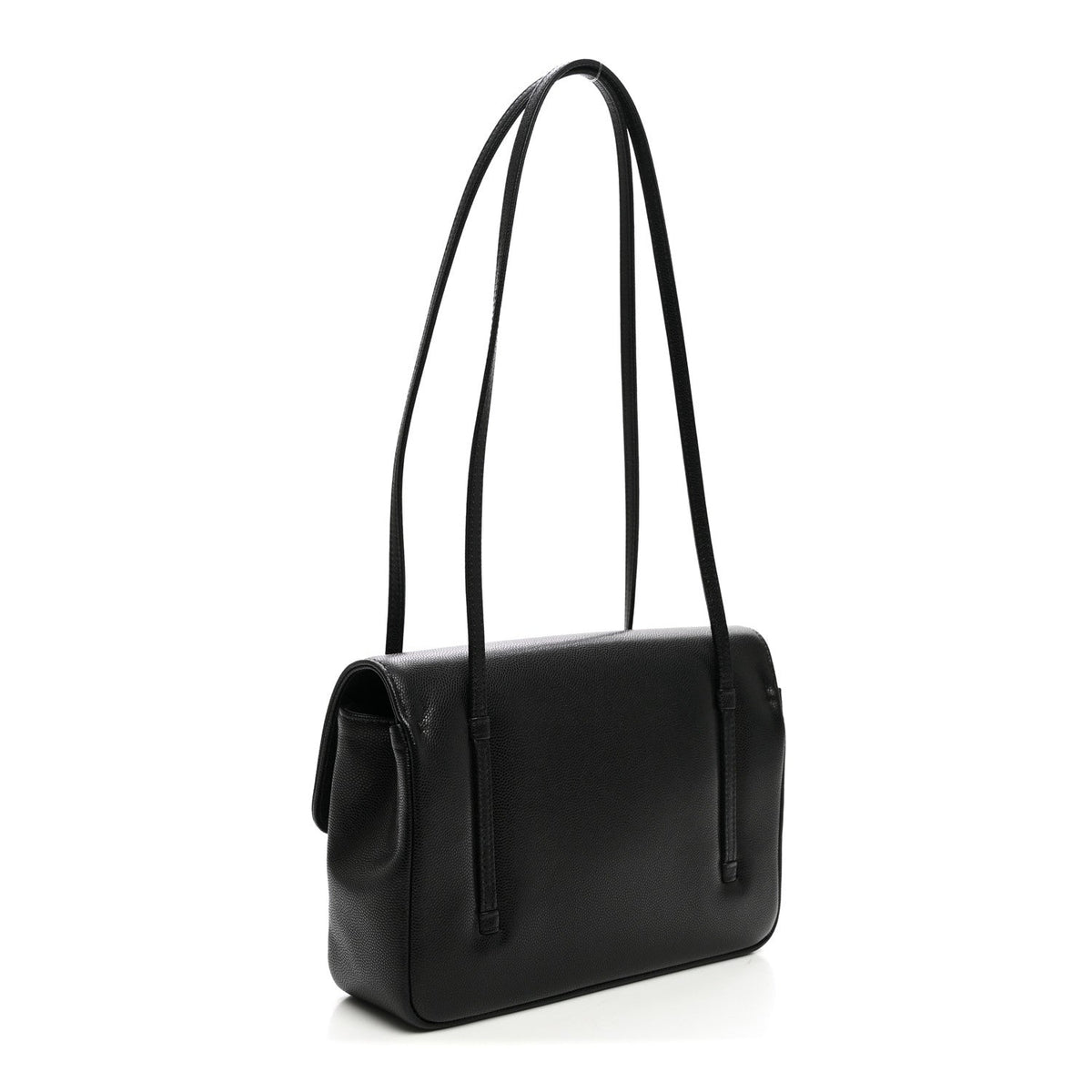 Chanel Shiny Caviar Preppy Coco Small Flap Navy