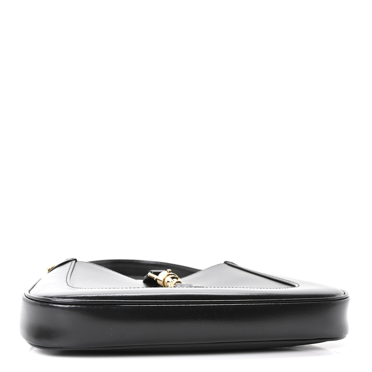 Gucci Boarded Dyana Lux Calfskin Small Jackie 1961 Hobo Black