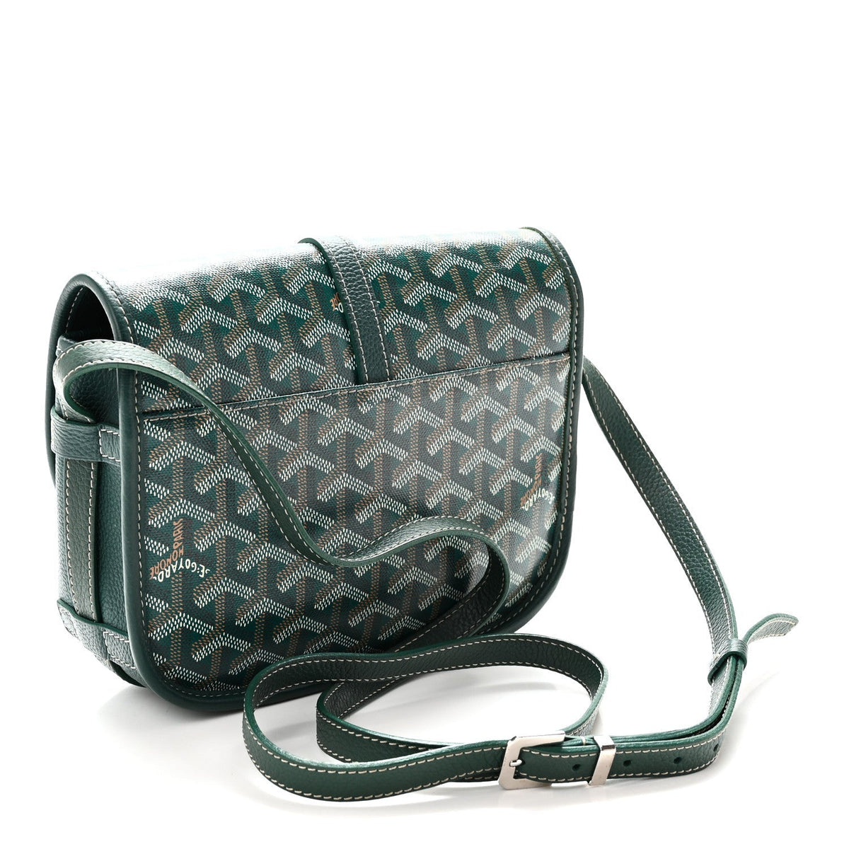 Goyard Goyardine Belvedere II PM Messenger Bag Green