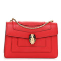 BVLGARI SERPENTI FOREVER CROSSBODY BAG IN RED CALFSKIN