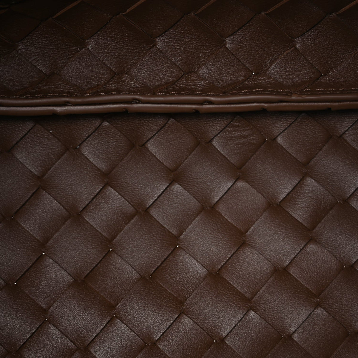 Bottega Veneta Intrecciato Medium Campana Shoulder Bag Tannin