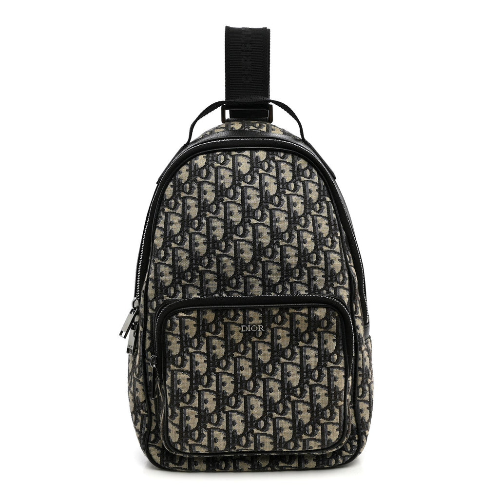 Dior Oblique Mini Rider Backpack Black
