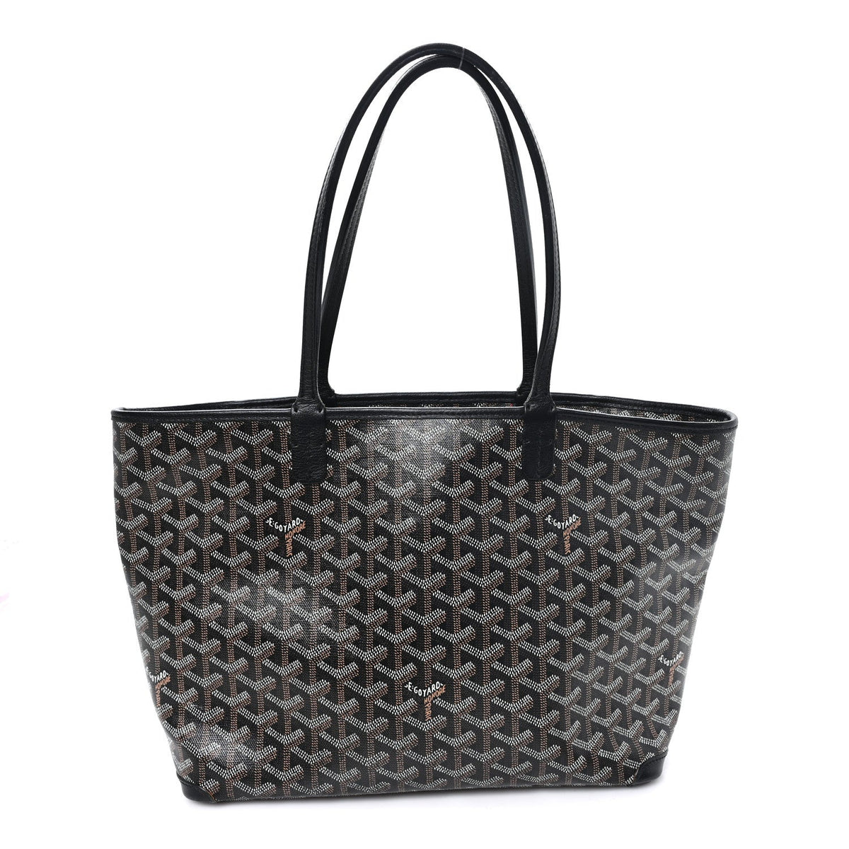 Goyard Artois PM Tote in Black Goyardine