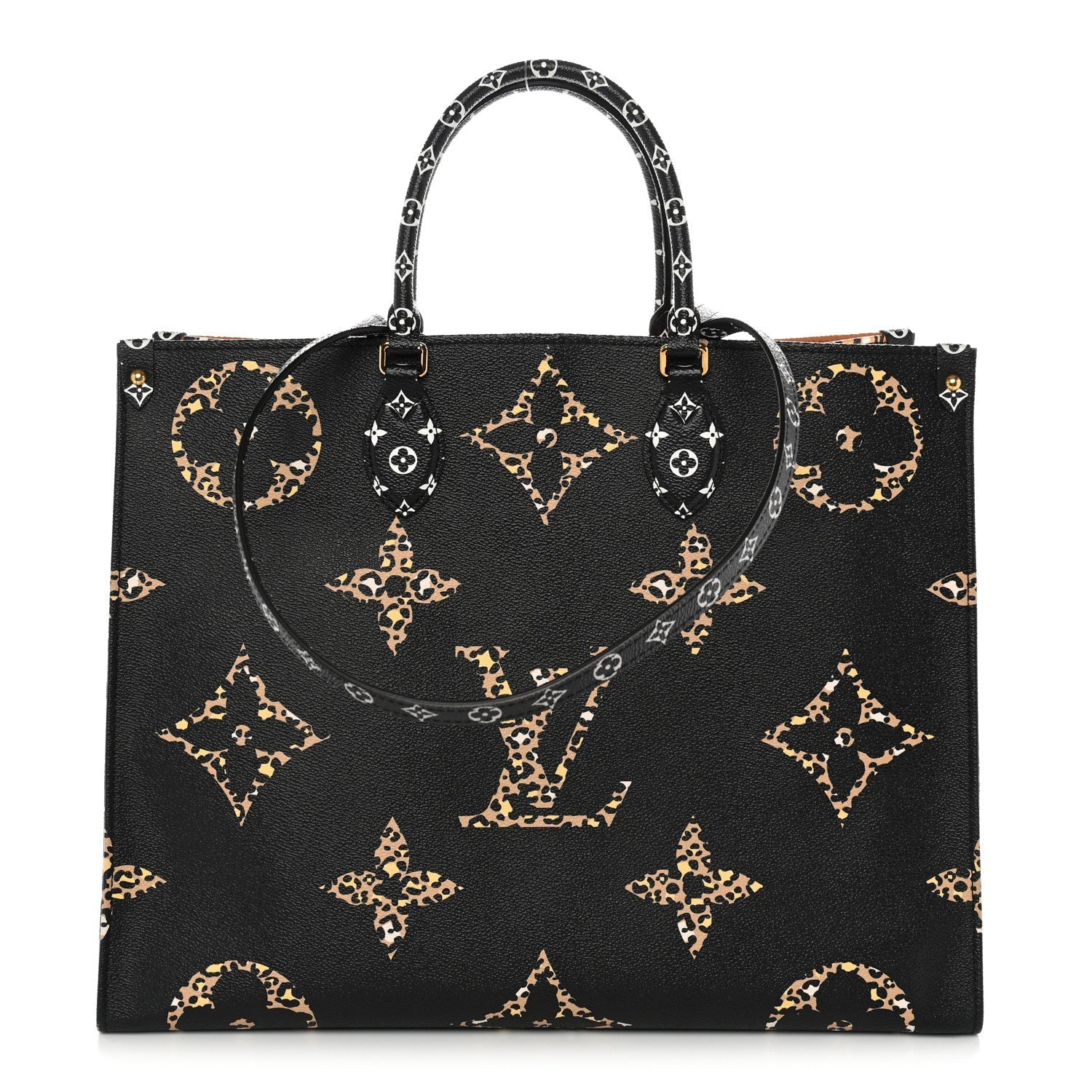 Louis Vuitton Monogram Giant Jungle Onthego GM Black