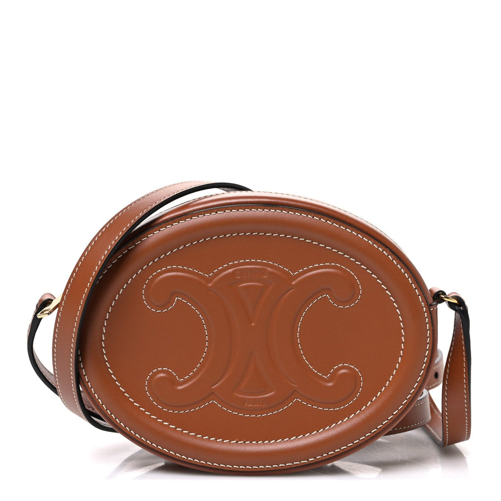CELINE MEN'S FOLCO CROSSBODY IN CUIR TRIOMPHE CALFSKIN