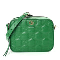 Gucci Calfskin GG Matelasse Shoulder Bag Spring Green